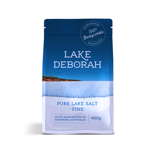PROMOTION: Lake Deborah Fine 400g Salt:  10 packets