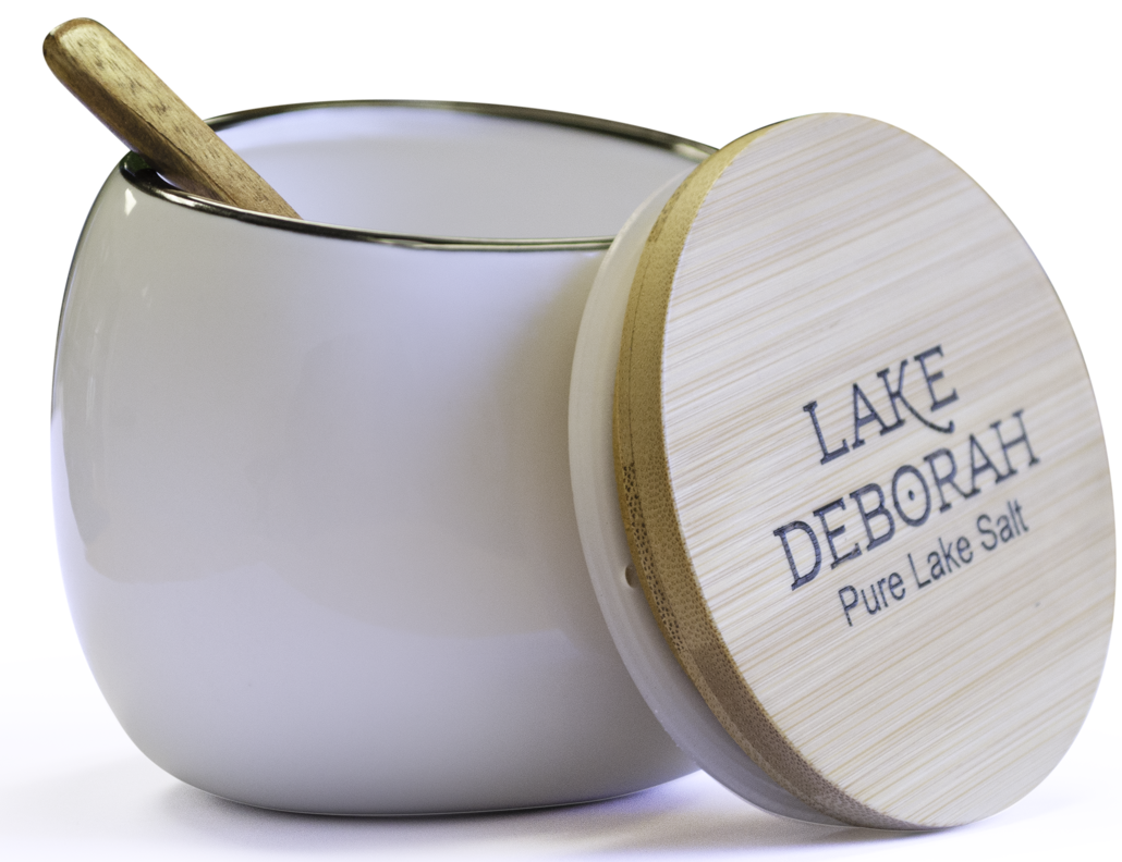 Lake Deborah Salt Cellar + 200g 3 packets