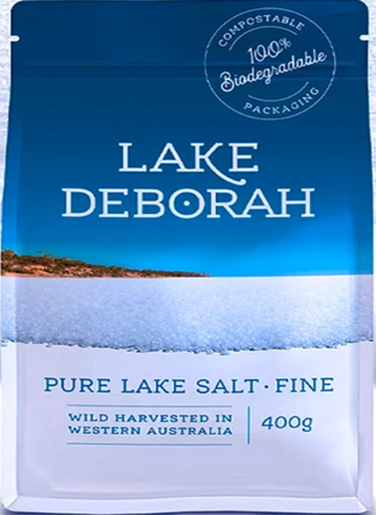 Lake Deborah Fine Salt 400g.