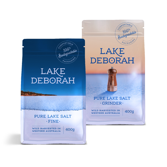 SPECIAL: Lake Deborah 200g & 400g Fine x1 each & Grinder 400g x1