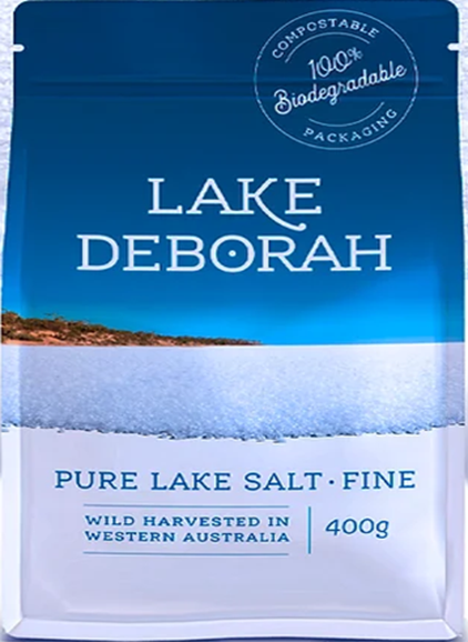Lake Deborah Salt Fine 400g.