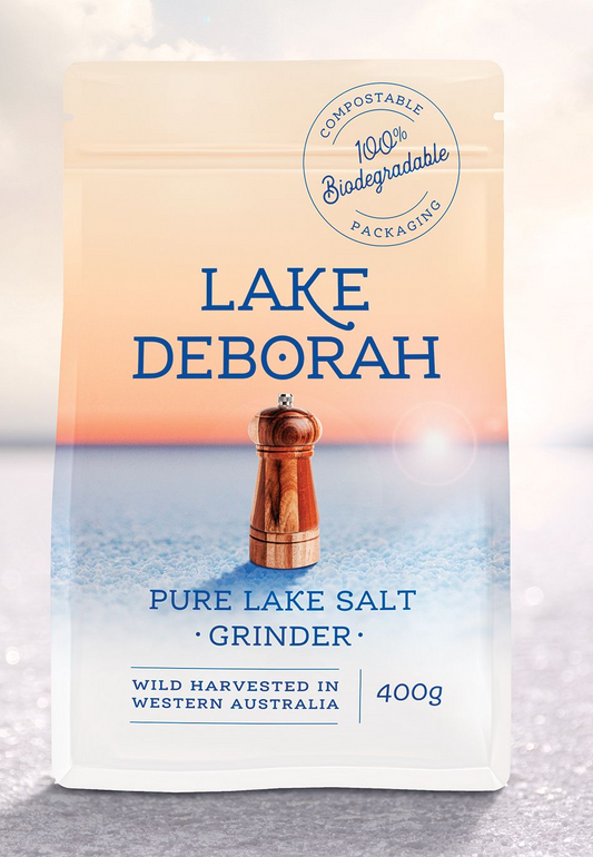 Lake Deborah Grinder Salt 400g.